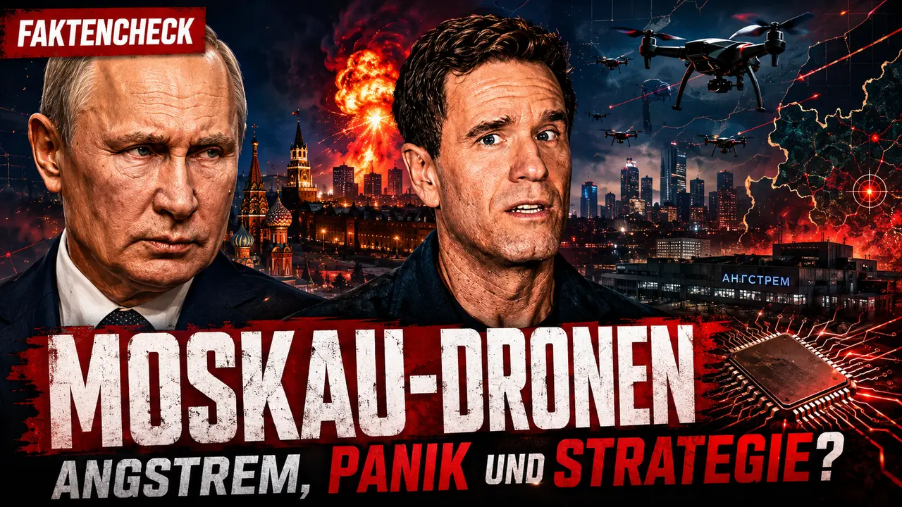Faktencheck: Mark Reicher über Moskau-Drohnen, Angstrem und ukrainische Drohnenstrategie