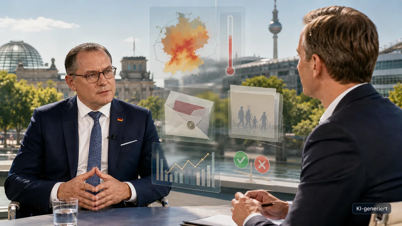 Tino Chrupalla im ARD-Sommerinterview – Klima, Migration und Briefwahl im Faktencheck