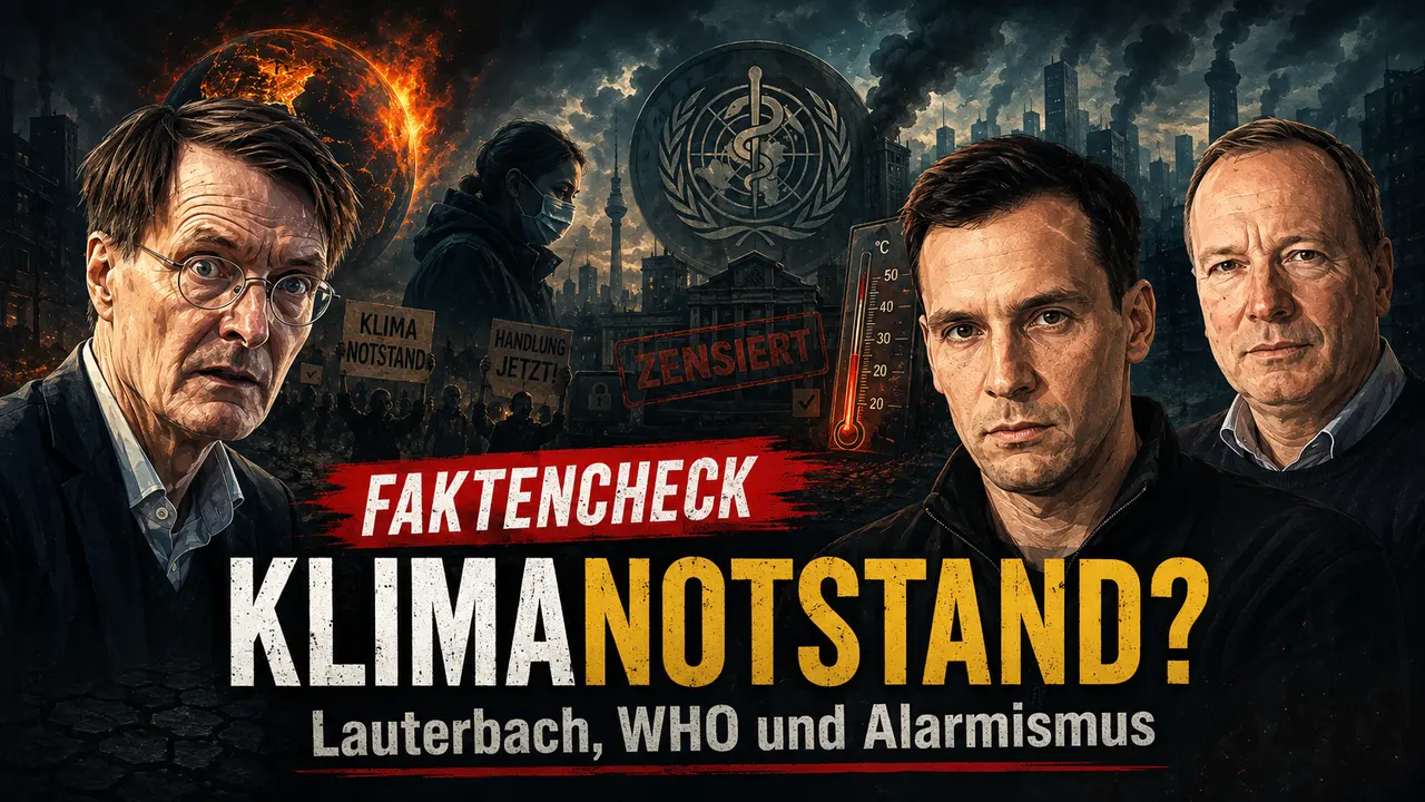Faktencheck: Krall & Bubeck über Lauterbach, WHO und Klimanotstand