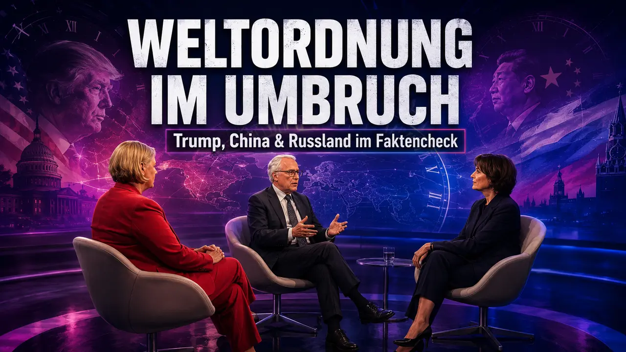Faktencheck zu maischberger: Weltordnung, Trump, China und Russland