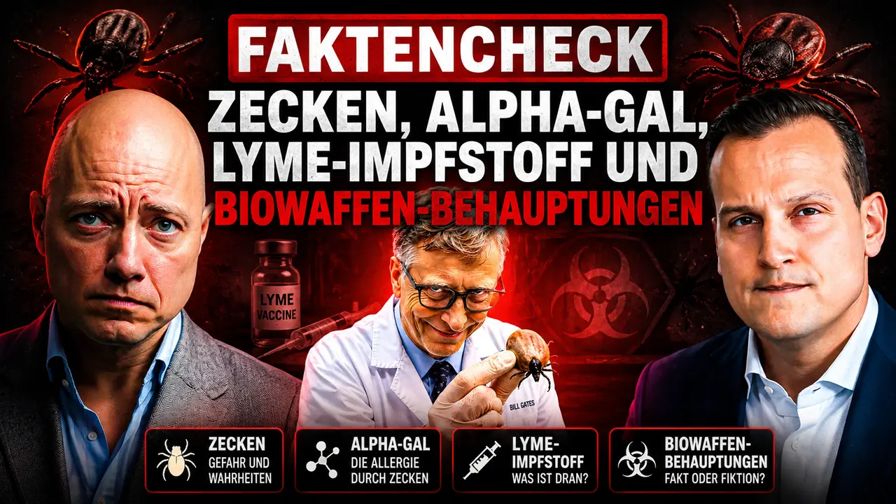 Faktencheck: Zecken, Alpha-Gal, Lyme-Impfstoff und Biowaffen-Behauptungen