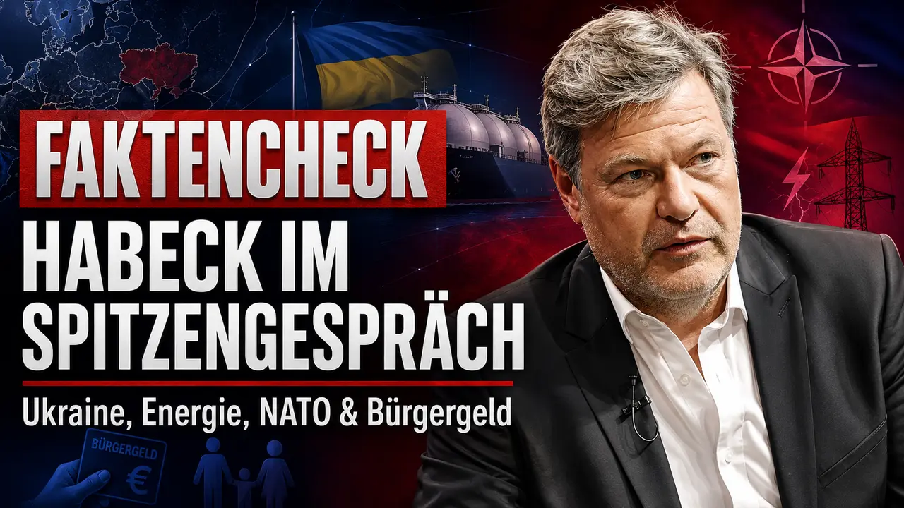 Faktencheck: Robert Habeck über Ukraine, Energieimporte, NATO-Ziele und Bürgergeld